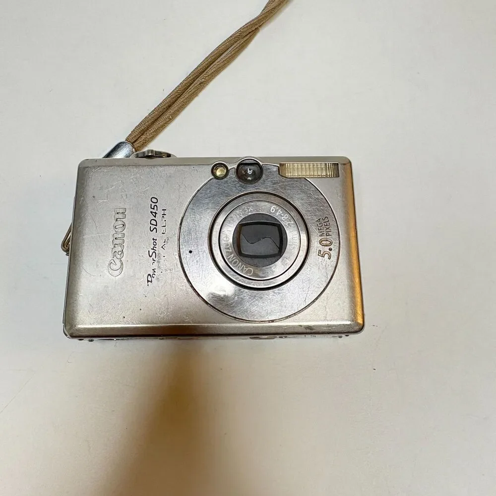 CANON POWERSHOT SD450 5.0MP *NOT WORKING / FOR PARTS AND REPAIRS ONLY*